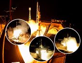 انطلاق صاروخ يحمل طاقما جديدا من كازاخستان إلى محطة الفضاء الدولية