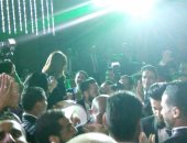 بالفيديو والصور.. بوسى تحيى حفل زفاف باسم مرسى ومداعبة خاصة لشيكابالا