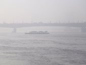 بالصور.. شبورة مائية كثيفة تغطى سماء القاهرة