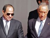 "دى سوزا" يمنح السيسى أرفع وسام برتغالى.. والرئيس يهديه قلادة النيل 