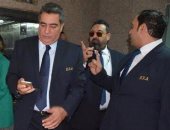 بالصور.. أعضاء الجبلاية بـ"الزى الموحد" فى مستشفى أبو الريش