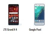 بالمواصفات.. أبرز الفروق بين هاتفى ZTE Grand X 4 وجوجل بيكسل