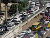 توقف حركة المرور على طريق "القاهرة - الإسكندرية" الزراعى لتصادم سياراتين