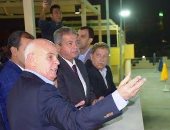 بالصور.. وزير الرياضة يتفقد منشآت المرحلة الثالثة بنادى الإسماعيلى الجديد