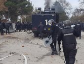اشتباكات بين الشرطة البلغارية ومهاجرين