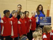 أخبار نيمار اليوم.. البرازيلى يزور أطفال مدارس برشلونة بالمدينة الرياضية