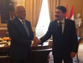 بالصور.. وفد برلمانى مصرى يلتقى رئيس دولة المجر لبحث دعم السياحة