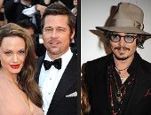 أنجلينا جولى تواعد جونى ديب.. وشائعات: الثنائى ينامان فى غرفة واحدة