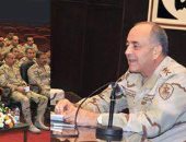 الفريق محمود حجازى يلتقى أعضاء هيئة تدريس المعهد الفنى للقوات المسلحة