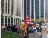 شاهد.. "محمد حماقى فى نيويورك" أحدث صوره على "تويتر"