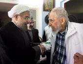 الرئيس الإيرانى ينعى فيدل كاسترو ويلقبه بالمناضل