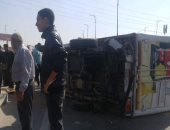 ننشر أسماء الوفيات والمصابين بحادث تصادم أتوبيس وسيارة نقل بجنوب سيناء 