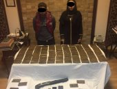 سقوط مسجل خطر وربة منزل بحوزتهما 12 كيلو حشيش بالبساتين