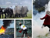 اشتباكات عنيفة بين شرطة البرازيل ومحتجين ضد تجميد الانفاق العام