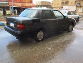 بالصور.. تساقط الأمطار الخفيفة على مناطق متفرقة بمحافظة مطروح