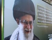 إيران تنشر رسائل لخامنئى فى شوارع ألمانيا