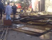 الحماية المدنية تسيطر على حريق نشب داخل ورشة فى عزبة البرج بدمياط