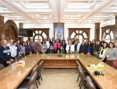 البابا تواضروس لوفد من ملبورن: مصر وسطية ونتعاون مع الأزهر