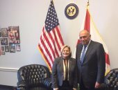 سامح شكرى يؤكد لمسئولة أمريكية أهمية استمرار دعم مصر بمجال مكافحة الإرهاب