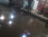 بالصور.. مياه الامطار تملأ شوارع كفر الشيخ.. والمحال تغلق أبوابها