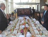مأدبة افطار لوفد اللجنة الوطنية للمؤتمر الاستشارى السياسى الشعبى الصينى بجنوب سيناء