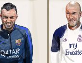 كلاسيكو الأرض.. رقم قياسى ينتظر زيدان وإنريكى تحت التهديد