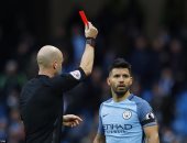 بالصور.. مانشستر سيتى يفقد أجويرو 4 مباريات بسبب الإيقاف