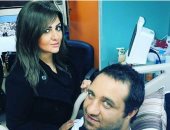 المطربة شذى تزور أحمد مرتضى منصور فى المستشفى 