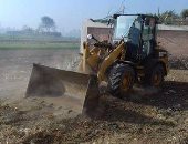 تنفيذ 15 قرار إزالة على الأراضى الزراعية بمركز بنى سويف