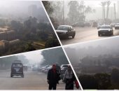 تعرف على إرشادات المرور لمنع الحوادث بسبب الشبورة المائية بالمحاور 