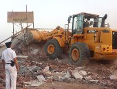 إزالة 16 حالة تعدى على الأراضى الزراعية بالمنيا