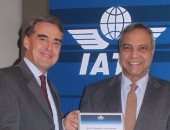 مصر للطيران أول شركة إفريقية  تحصل على جائزة Platinum Award من "الأياتا"