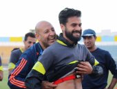 بالصور.. قياسات بدنية للاعبى الإسماعيلى فى مران اليوم