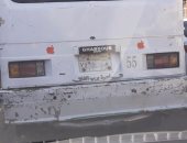 قارئ يرصد سيارة ميكروباص تسير بلوحات معدنية مطموسة فى ميدان الإسعاف