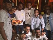 بالصور.. نجوم اتحاد جدة على مائدة "كهربا"