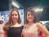 الإعلامية ريا أبى راشد تنشر صورتها مع هند صبرى فى مهرجان دبى السينمائى