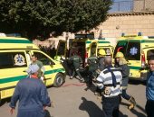 بالصور.. انفجار فى محيط الكاتدرائية بالعباسية ووقوع إصابات