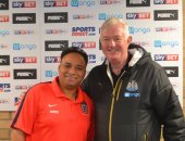 بالصور.. المصرى محسن حسين يجتاز دورة الاتحاد الإنجليزى للتدريب فى نيو كاسل