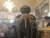 البابا تواضروس يستقبل وفدا دينيا فلسطينيا للتعزية فى شهداء الكنيسة البطرسية