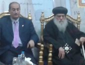 بالصور.. مساعد وزير الداخلية يتفقد الكنائس ويشدد على يقظة الأمن