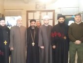 وفد من الأزهر يقدم العزاء في ضحايا "البطرسية" لوكيل المطرانية فى بلقاس