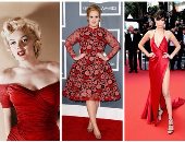 بالصور .. 25 فستان أحمر من عالم "هوليود" قبل ما تختارى فستان رأس السنة