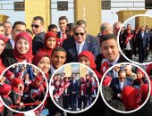 "عمار يا مصر".. الرئيس يتنازل للشباب عن قص شريط افتتاح عدد من المشروعات القومية اليوم.. ويوجه بسرعة ترميم الكنيسة البطرسية قبل 7 يناير واللواء الوزير يتعهد: خلال 15 يوما.. وفتاة: أمنية حياتى أدخل الجيش