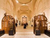 افتتاح معرض يحاكى التراث الثقافى والشعبى المصرى بمتحف الفنون الجميلة