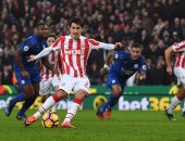 شاهد.. مشاركة شرفية لرمضان صبحى فى تعادل ستوك وليستر 2/2