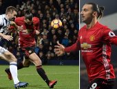  رأسية إبراهيموفيتش تمنح يونايتد التقدم على بروميتش بالشوط الأول