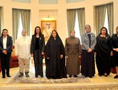 رئيسة القومى للمرأة تلتقى قرينة ملك البحرين لبحث النهوض بالمرأة العربية
