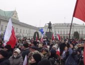 الأطباء فى بولندا يتظاهرون أمام مكتب رئيسة الوزراء للمطالبة بزيادة رواتبهم