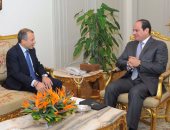 بالصور.. السيسي يتسلم رسالة من الرئيس اللبنانى يؤكد فيها تطلعه لزيارة مصر 