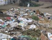 بالصور.. أهالى عزبة شعبان بالدقهلية يعانون من انتشار القمامة بالشوارع 
